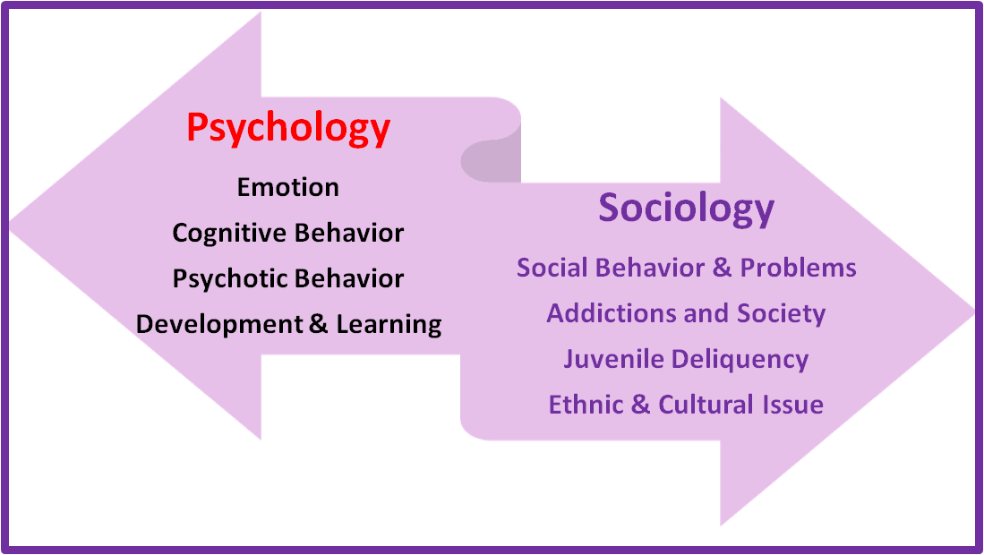 phd in psychology vs sociology